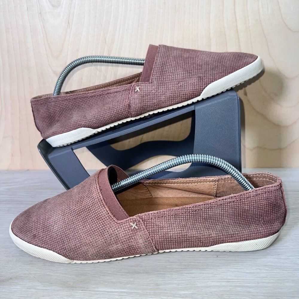 Frye Melanie Slip-on Casual Shoes Rosewood Women's 10M‎